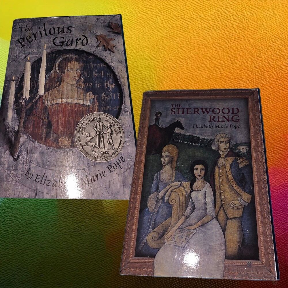 The Perilous Gard and Sherwood Ring- Paperbacks By Elizabeth Marie Pope -